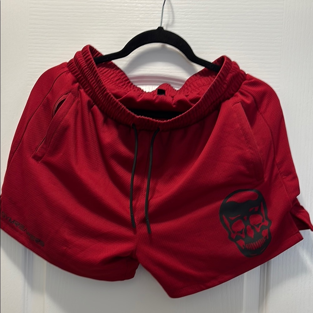 GYMREAPERS 5” training Shorts with Skull Design